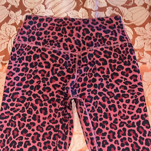 Nike Training Dri-FIT One Tight Glitter Leopard Pack leggings S - Picture 8 of 10